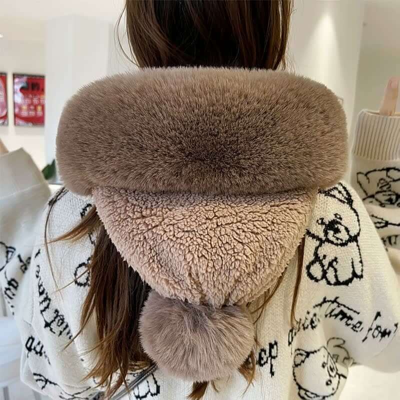 💟A Warm Gift 50% OFF - Women's Cycling Windproof Scarf Hat