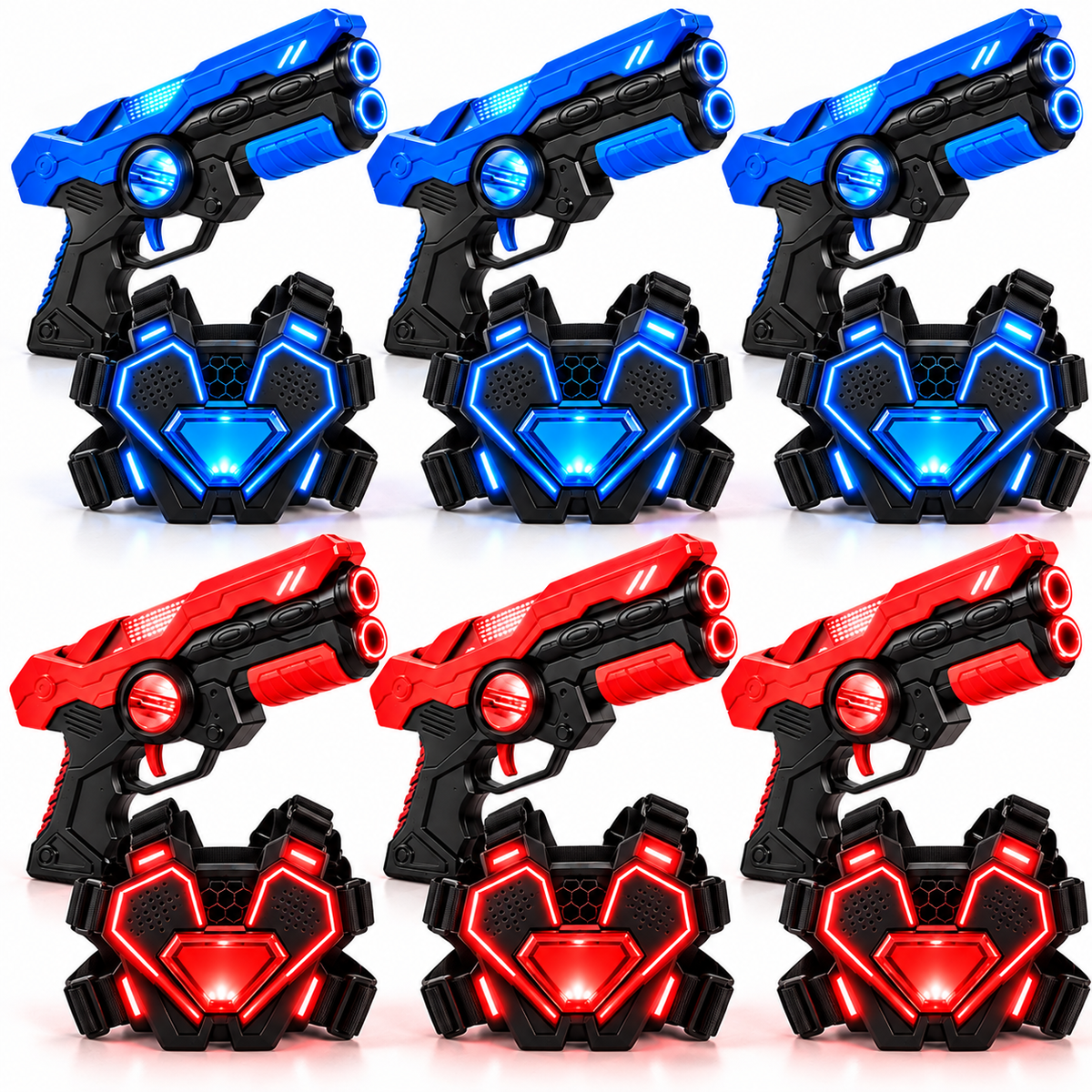 BlasterRush™  Interactive Laser Tag Set
