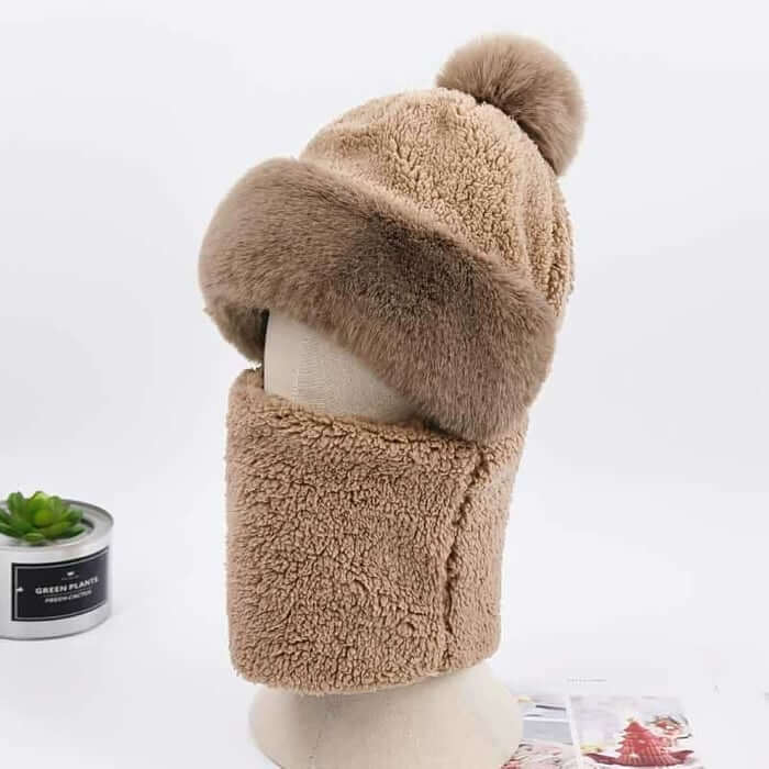 💟A Warm Gift 50% OFF - Women's Cycling Windproof Scarf Hat