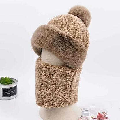 💟A Warm Gift 50% OFF - Women's Cycling Windproof Scarf Hat