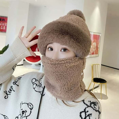 💟A Warm Gift 50% OFF - Women's Cycling Windproof Scarf Hat