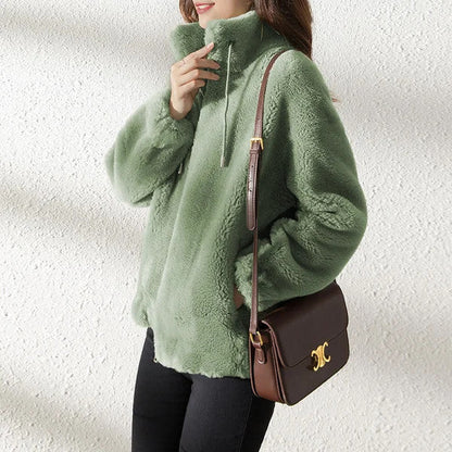 ❄Winter Sale 49%OFF❄Padded Coat Stand-collar Double-faced Fleece Jacket